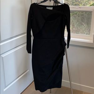 Chiara Boni black semi formal dress